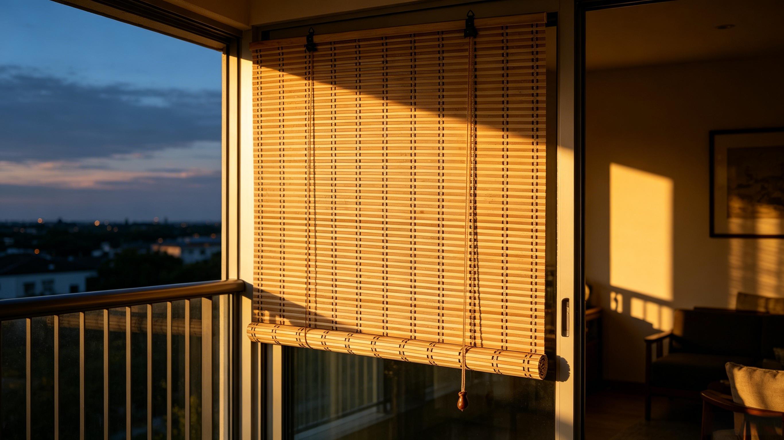 50% off Natural Bamboo Roller Window Blinds | Light Filtering Roll Up Shades for Home Kitchen Bedroom Patio, Eco-Friendly Handwoven Bamboo Shades