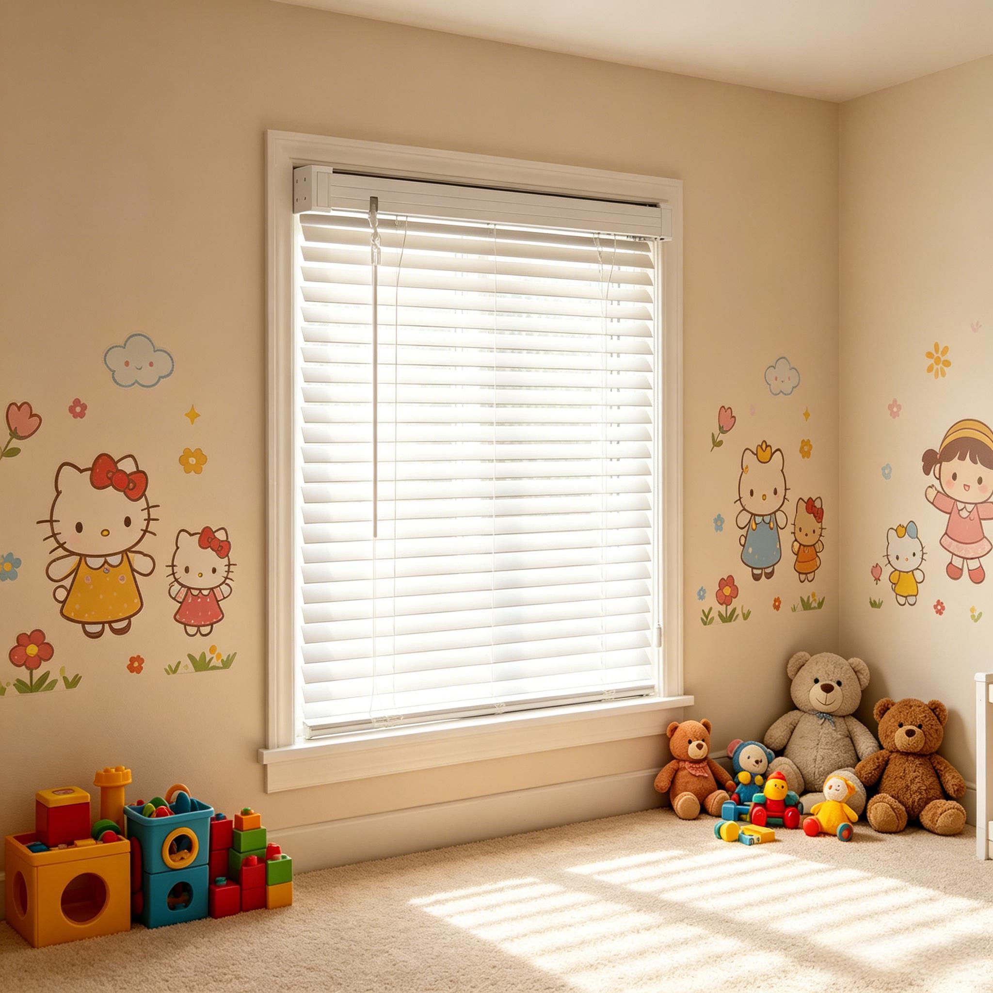 100% Privacy 1" Vinyl Cordless Mini Blinds for Indoor Windows,L-Shaped Blades Horizontal Room Darkening & Light Filtering shutters for Home 19.5"WX36"H White