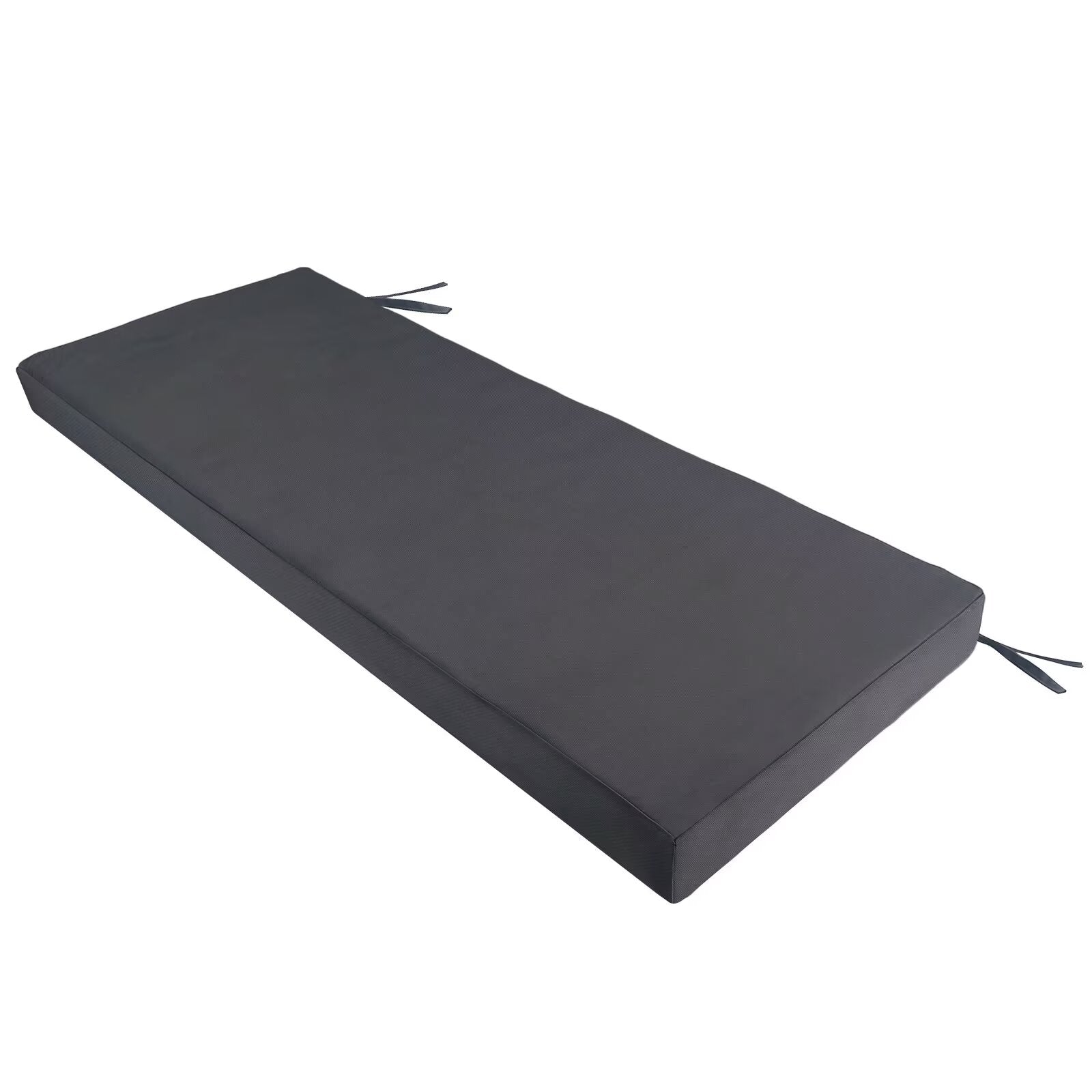Outdoor Bench Cushion, Waterproof & Fade-Resistant Patio Seat Pad with Ties, Non-Slip Removable Cover for Garden Swing, Porch, Sofa, and Settee