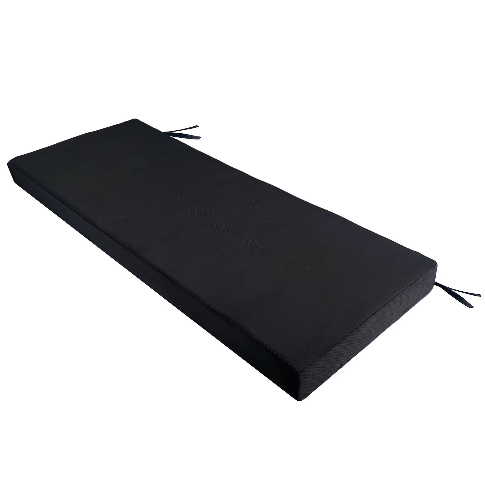 Outdoor Bench Cushion, Waterproof & Fade-Resistant Patio Seat Pad with Ties, Non-Slip Removable Cover for Garden Swing, Porch, Sofa, and Settee